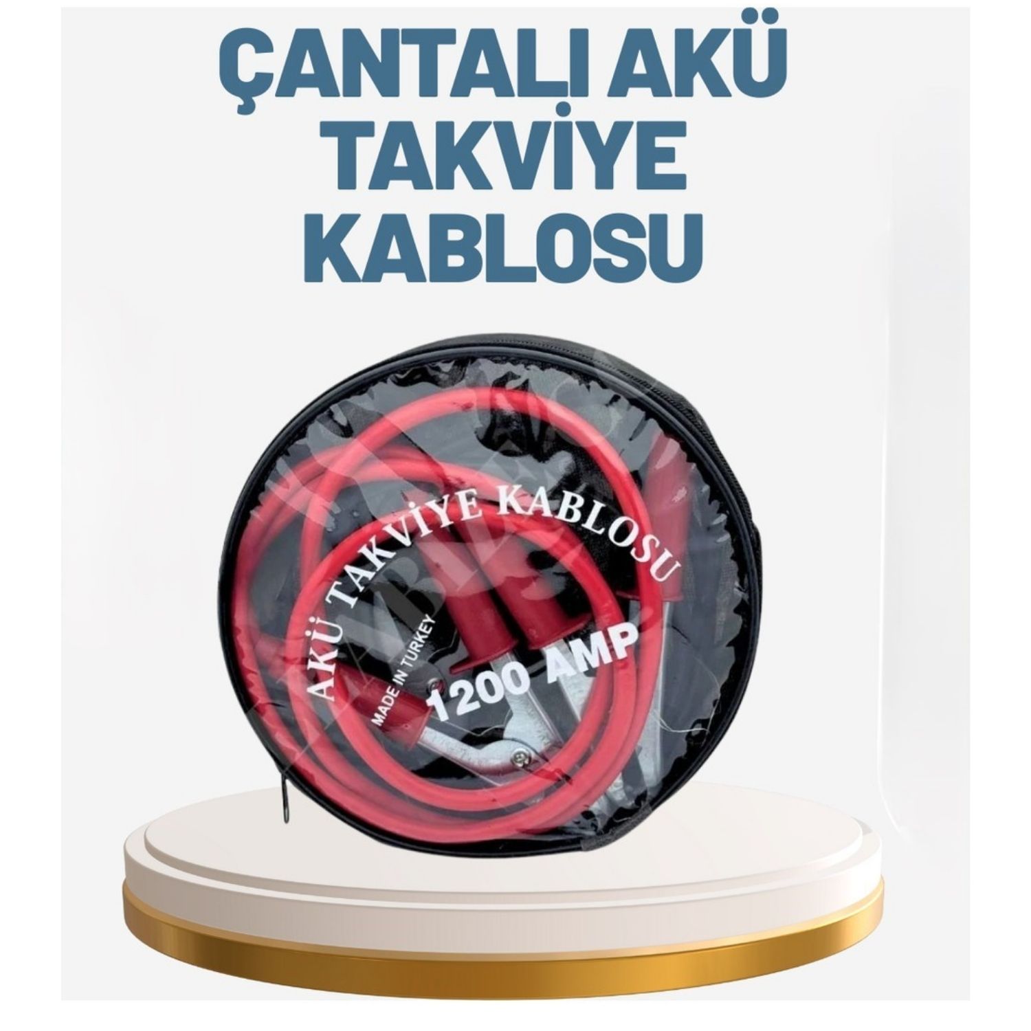 Çantalı Akü Takviye Kablosu 1200 Amper